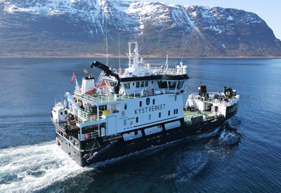 Bilde av Kystverkets fartøy OV Hekkingen