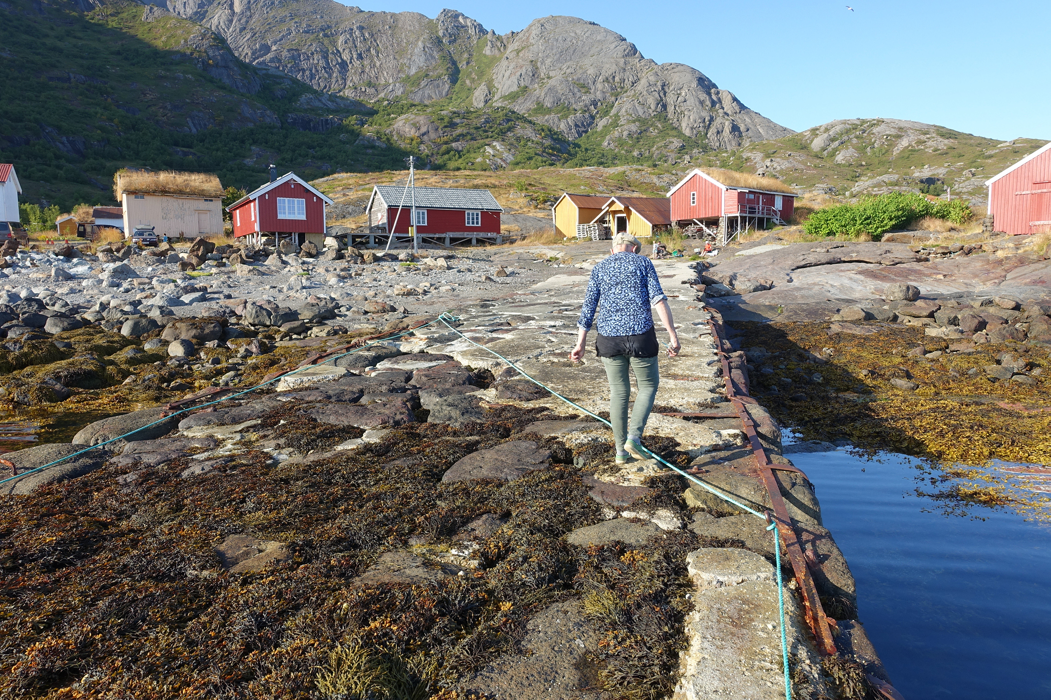 Med motor på båtene ble ikke stø så aktuell for fiskebåtene