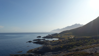 Nordlandsidyll rundt Nesland stø.