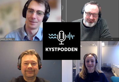 Bilde av deltakerne i podkast