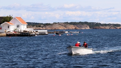 Båtliv langs kysten.