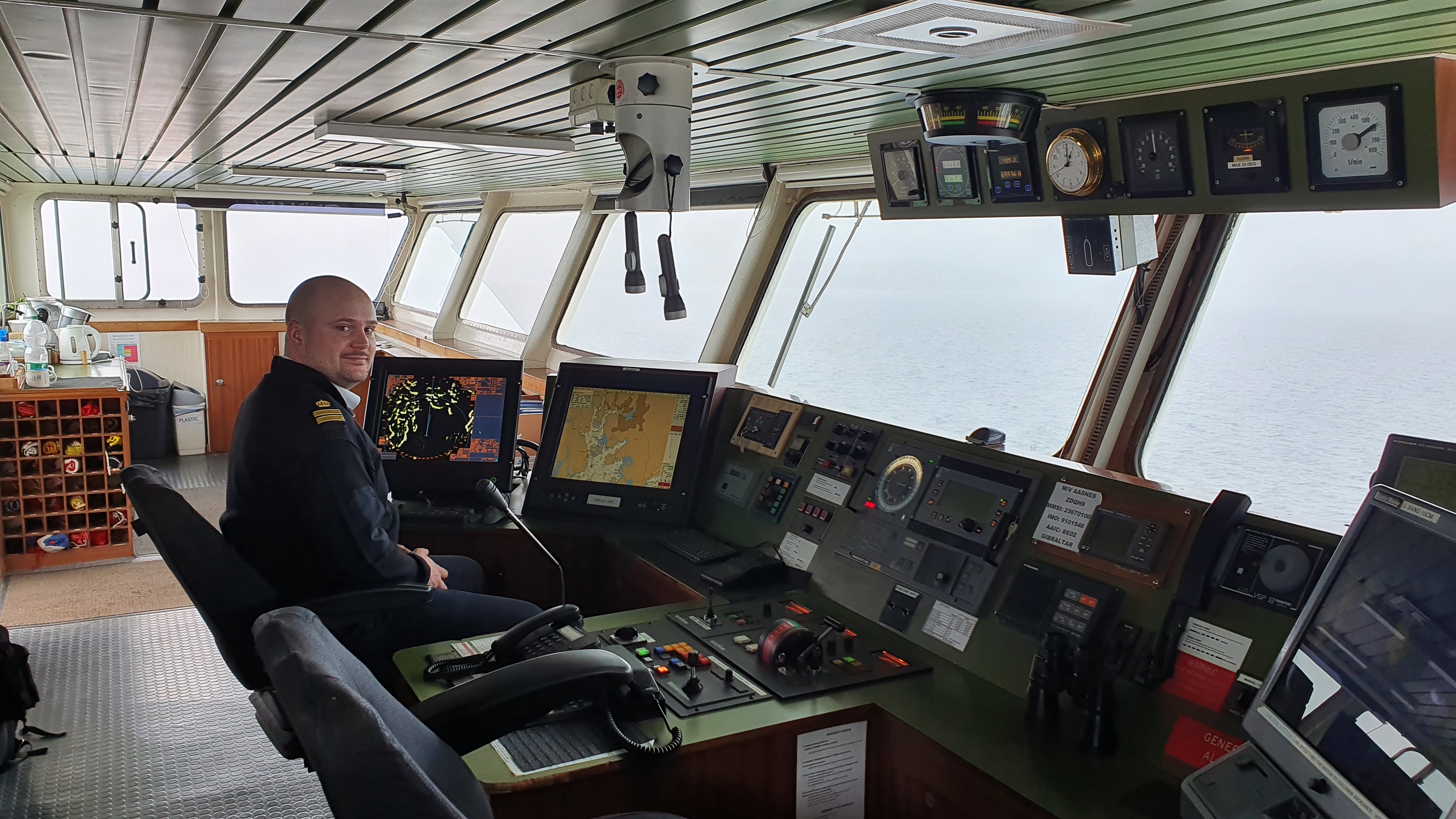 Losen på plass på broa