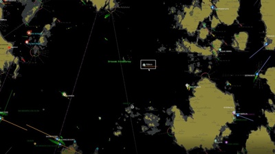 Eksempel på bruk av virtuelt posisjonsmerke i Kystverket