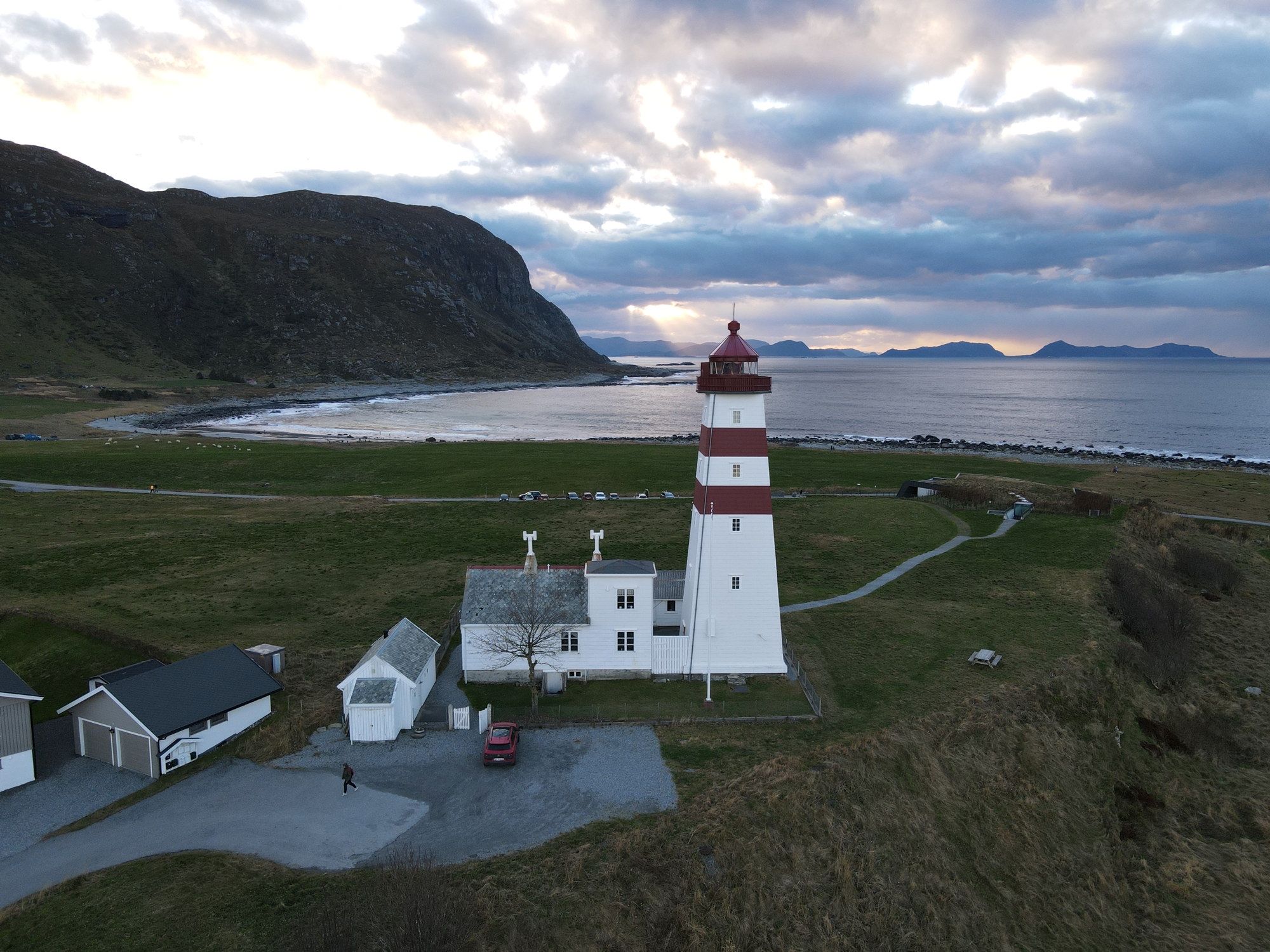 Alnes lighthouse.