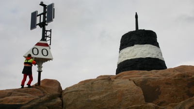 Vedlikehald på sjømerke